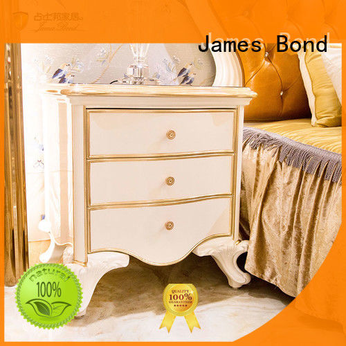 James Bond luxury Classical BedsideTable factory direct supply for home