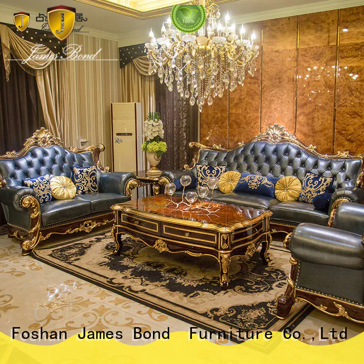 solid wood traditional sofa styles supplier for hotel