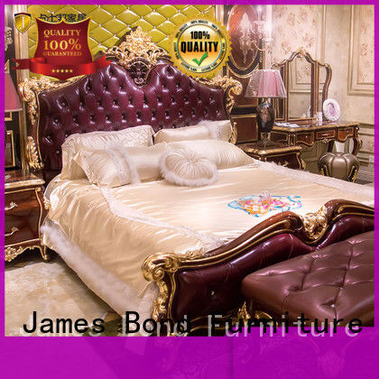 luxury bedroom furniture manufacturer for villa James Bond