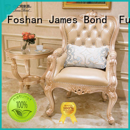 James Bond comfortable leisure lounge chairs factory direct supply for guest room