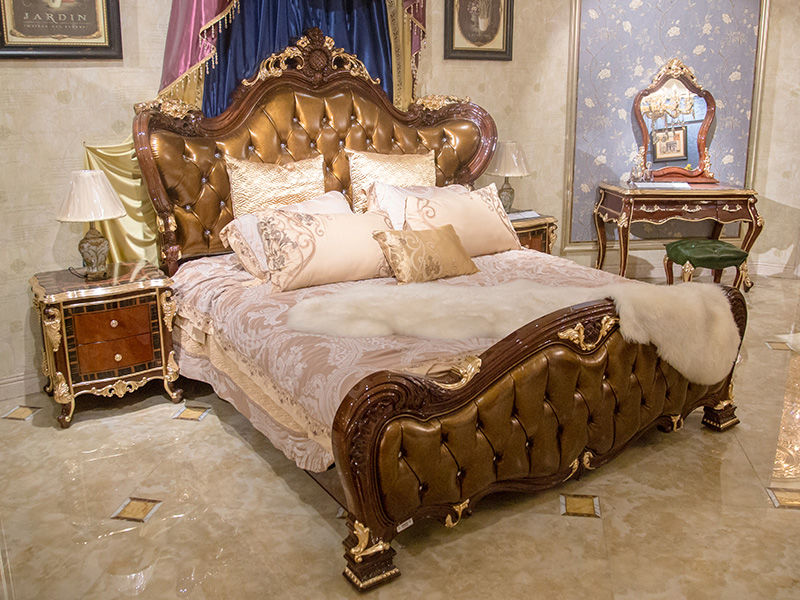 gorgeous luxury king size bedroom sets from China for hotel