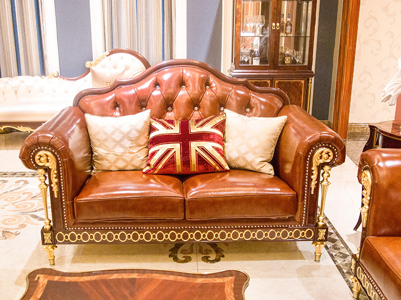 James Bond Top manhattan leather sofa for business for restaurant-1