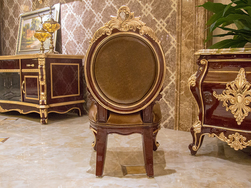 luxury traditional dining chairs customization for villa
