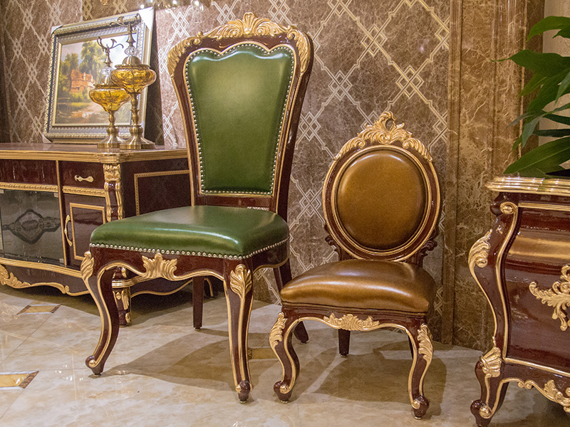 luxury traditional dining chairs customization for villa-5