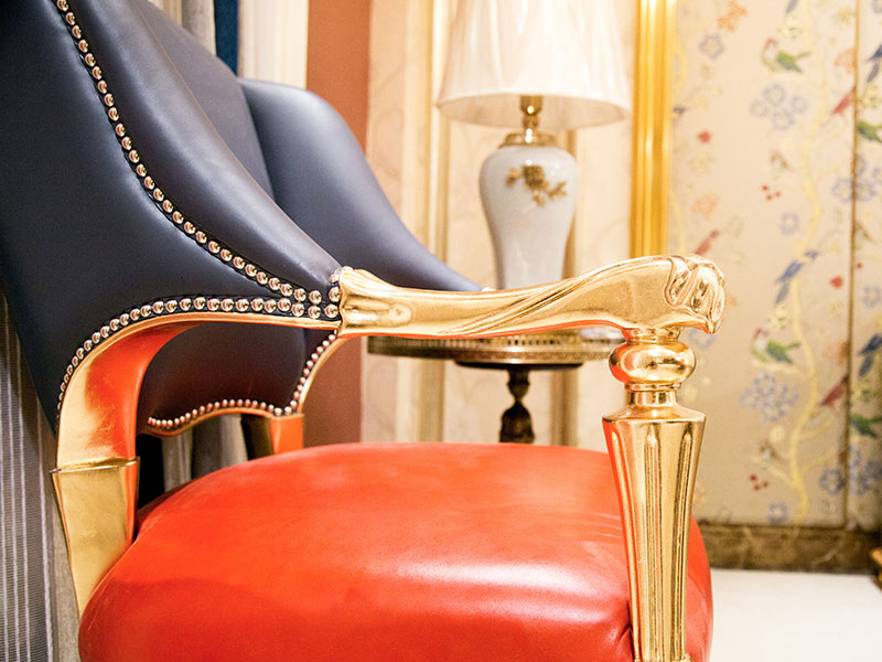 James Bond velvet classic chairs for living room factory direct supply for restaurant-4