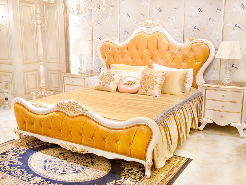 James Bond gorgeous traditional bedroom furniture manufacturer for villa