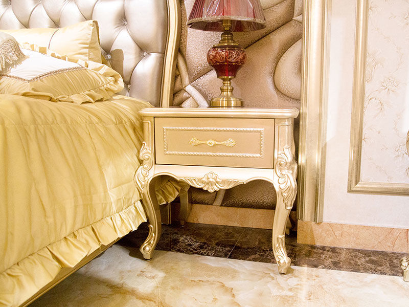 luxury furniture bedside table factory direct supply for home