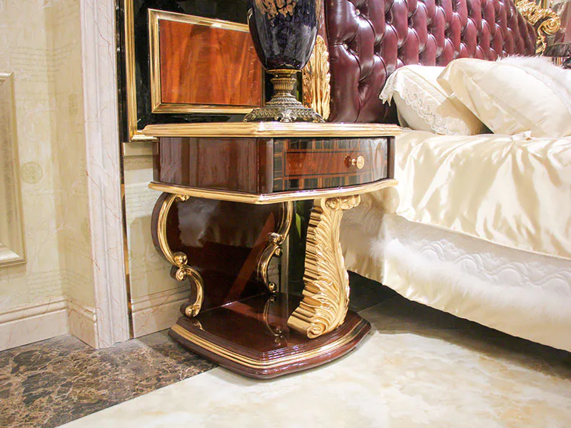 fashion traditional bedside table factory direct supply for apartment