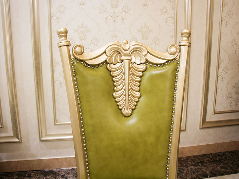 Latest dining chairs blue armrest） company for home
