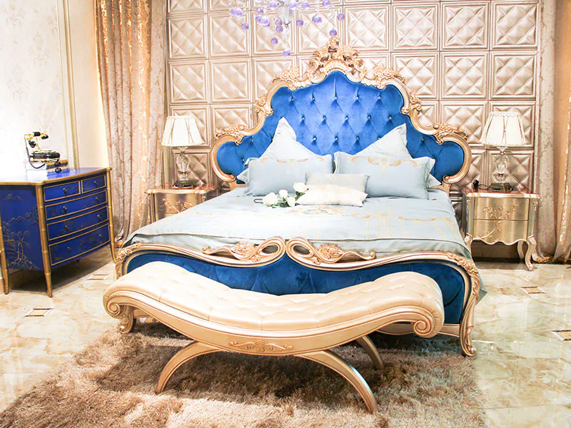 contemporary traditional bedroom sets factory price for villa