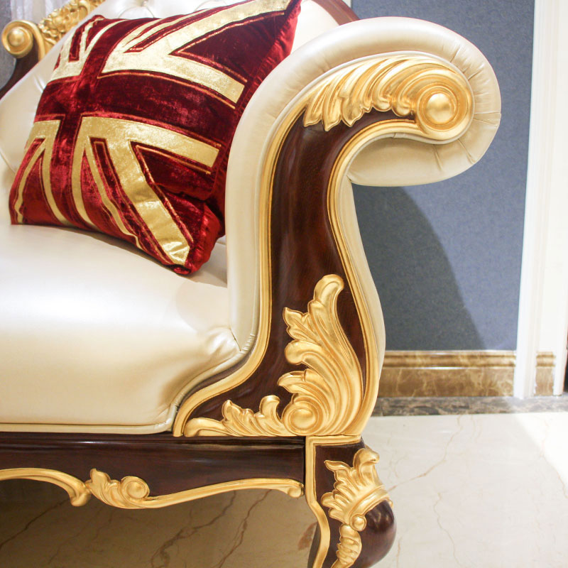 Classic Leather Furniture-Classic Chaise Longue