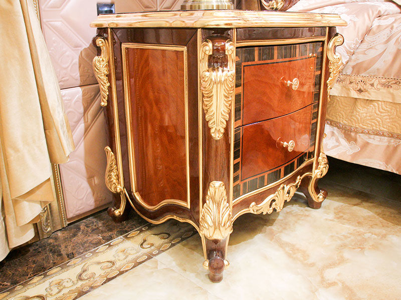 luxury furniture bedside table wholesale for apartment