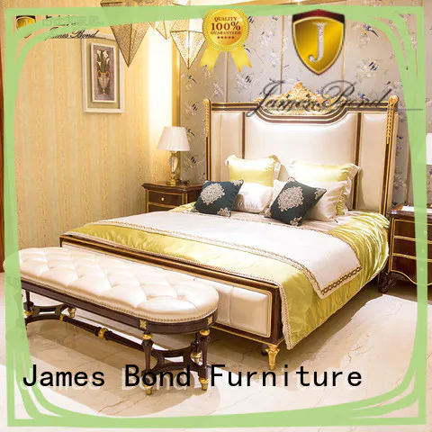 James Bond gorgeous luxury bedroom sets factory for home