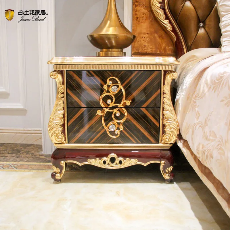 High-quality bedside table clearance brown） for business for hotel