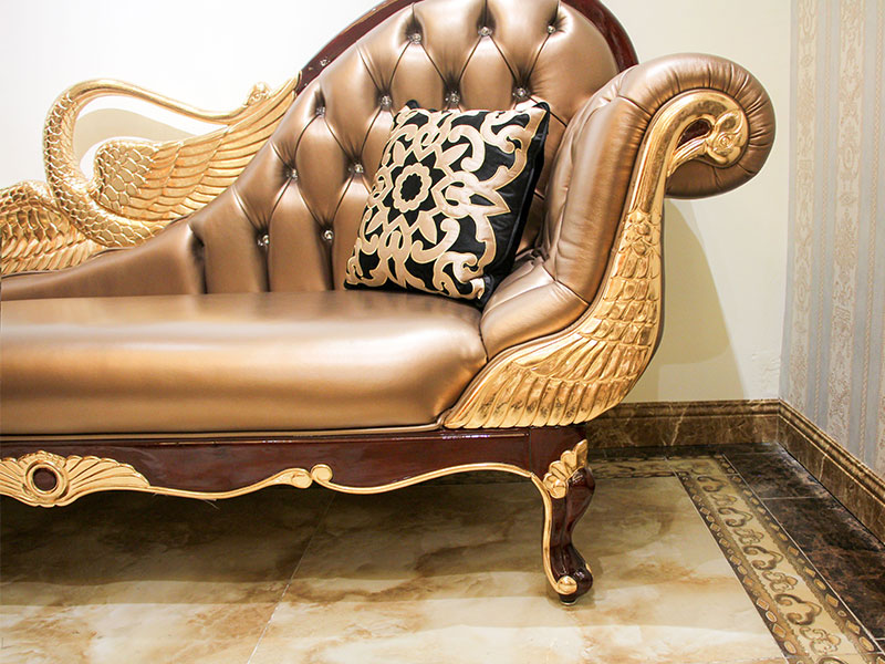 Top leopard chaise lounge jp617 factory for home