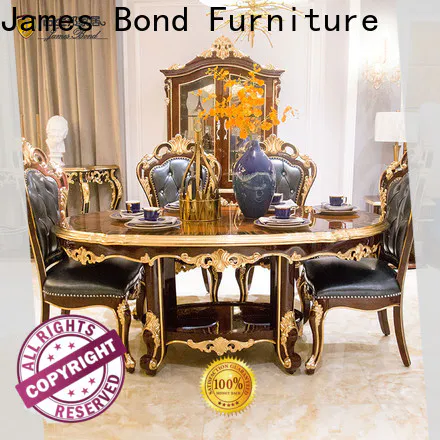 James Bond Wholesale luxury white dining tables suppliers for home