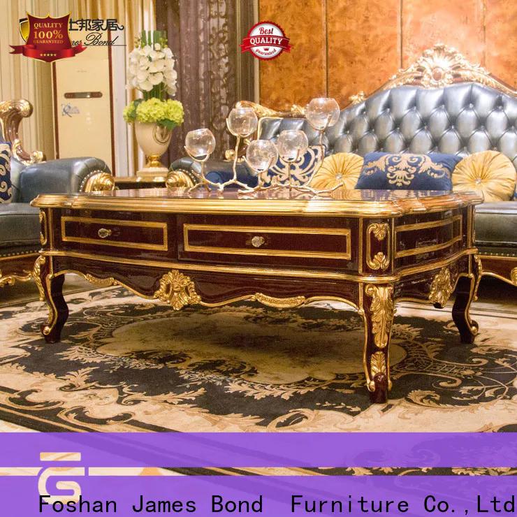 Custom coffee table wood top f008 factory for hotel