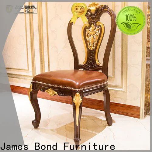 James Bond champagne patterned dining chairs for business for home
