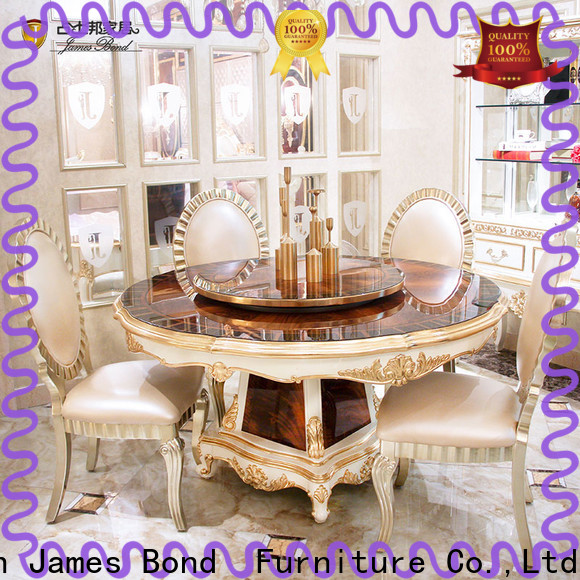 James Bond High-quality european style dining factory for restaurant