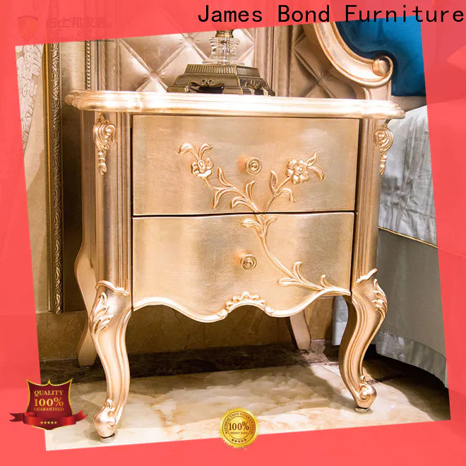 James Bond New bedside table and dresser supply for villa