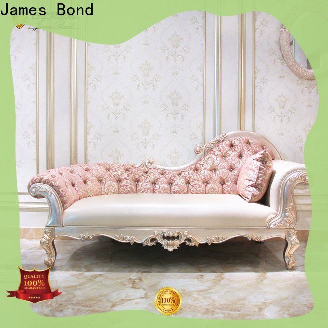 James Bond e193 black leather chaise lounge sofa company for business
