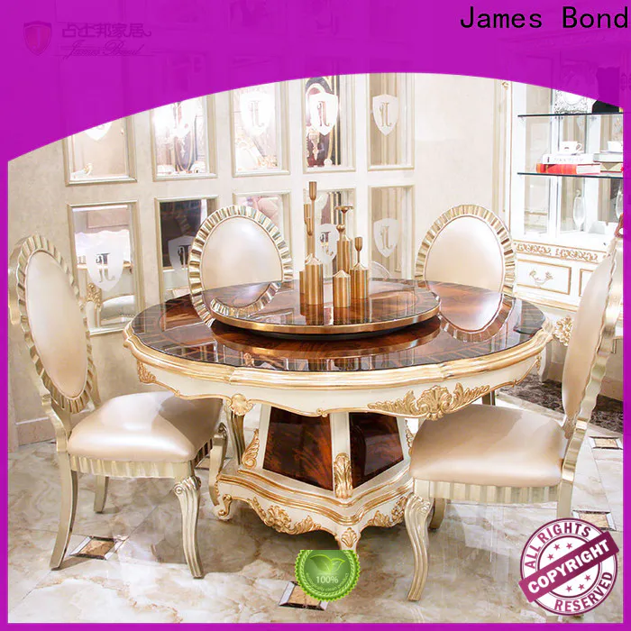 High-quality traditional dining room table oval factory for restaurant