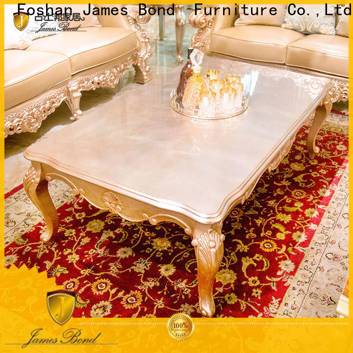 James Bond Latest 36 round glass coffee table factory for restaurant