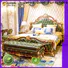 New new style bedroom bed design purple factory for apartment