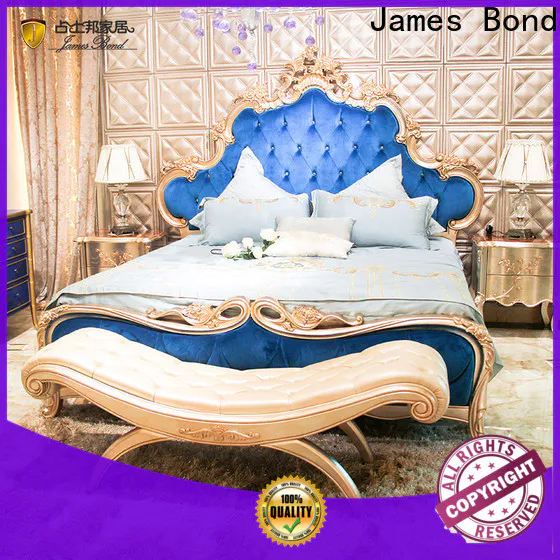 James Bond style classic dream bed frame factory for hotel