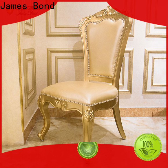 James Bond brown elite dining chairs for business for villa