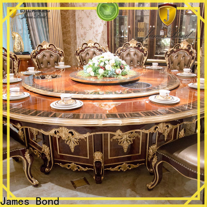 James Bond New italian marble top dining table suppliers for hotel