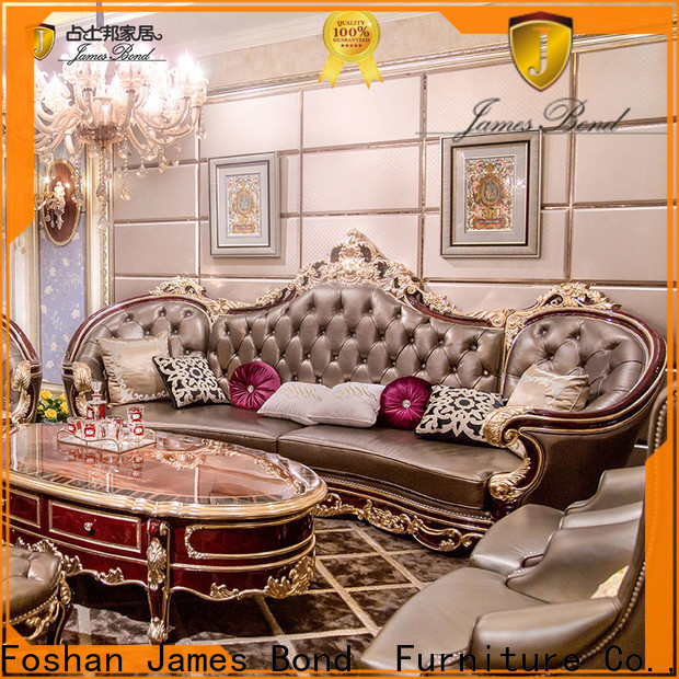 High-quality red traditional sofa solid manufacturers for hotel