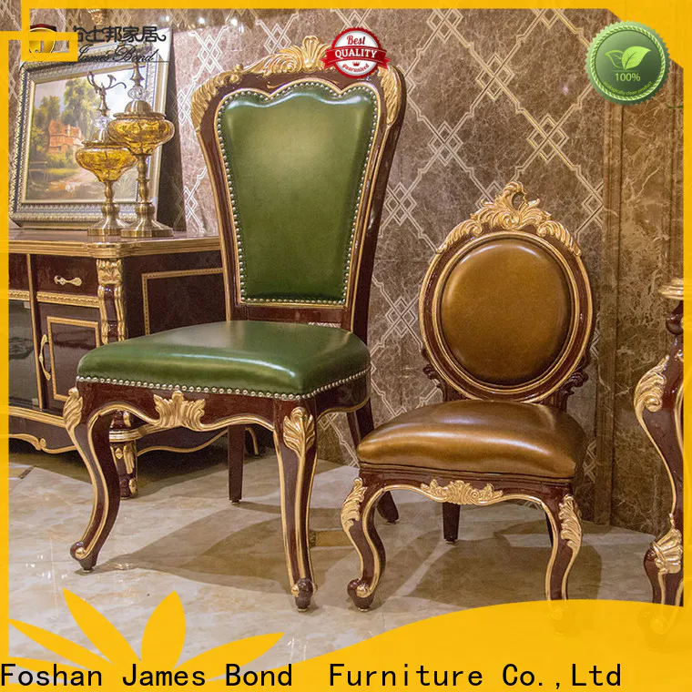 James Bond luxury coloured dining chairs suppliers for home