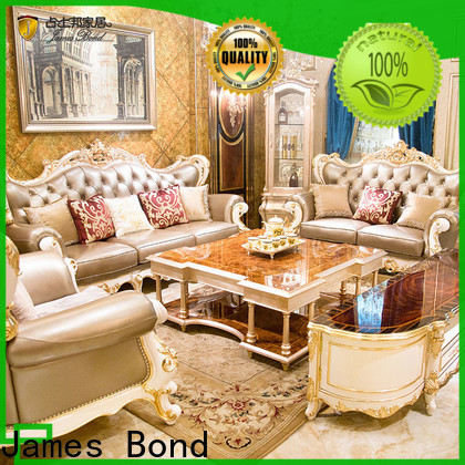 James Bond chesterfield leather sofa bed suppliers for guest room