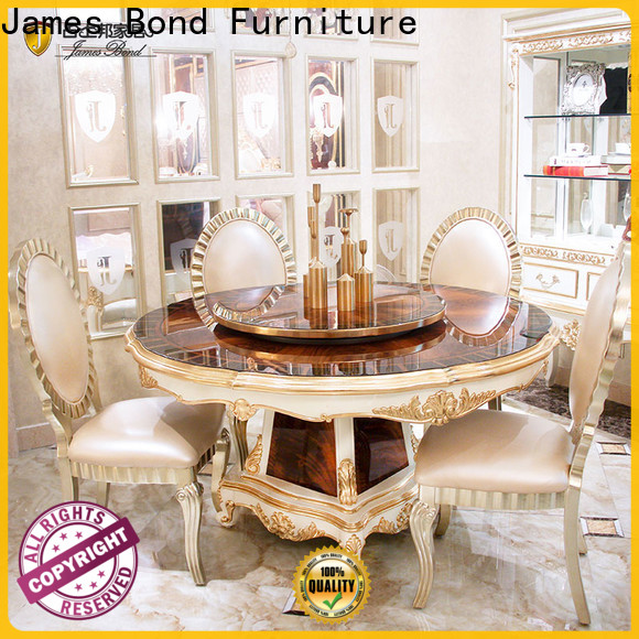 James Bond oval luxury italian wood furniture supply for restaurant