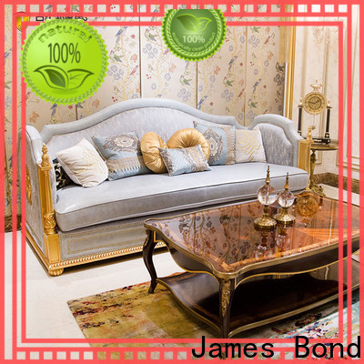 Custom Classic Wooden Sofa Set Designs British Suppliers For Hotel James Bond