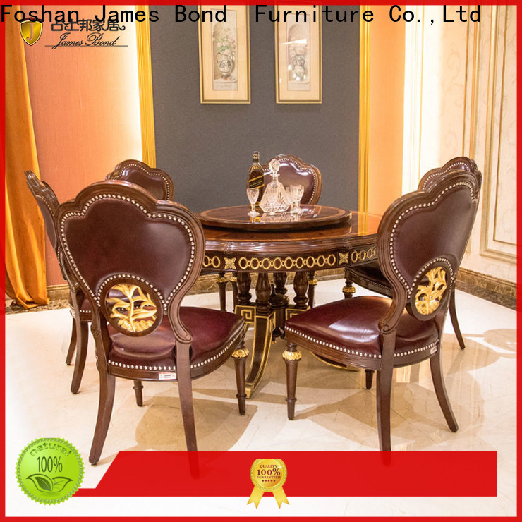 James Bond brown royal manor dining room furniture supply for restaurant