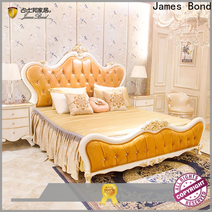 James Bond Custom 2 mattress king size bed manufacturers for apartment