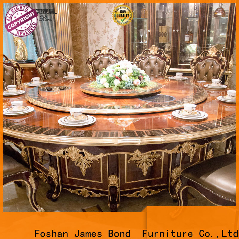 James Bond High-quality patio dining set round table suppliers for hotel