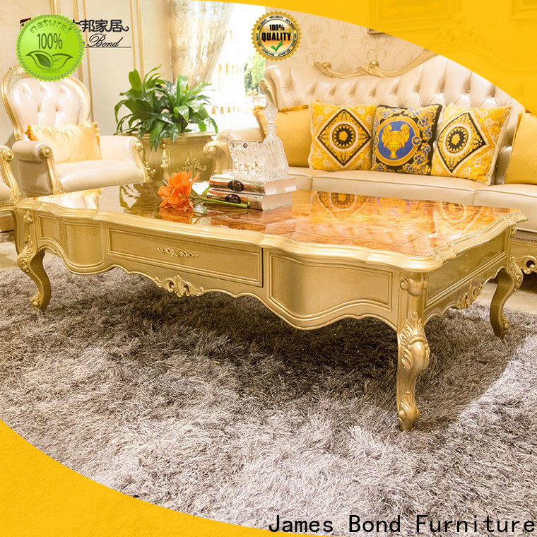 James Bond brown wide coffee table factory for hotel