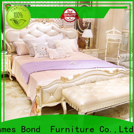 James Bond jp632 caned bed supply for apartment