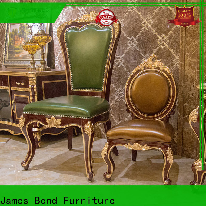 James Bond red european classic dining chair factory for home