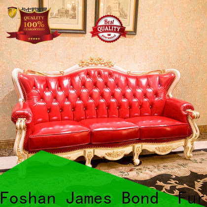 James Bond sofa quality leather sofas factory for restaurant