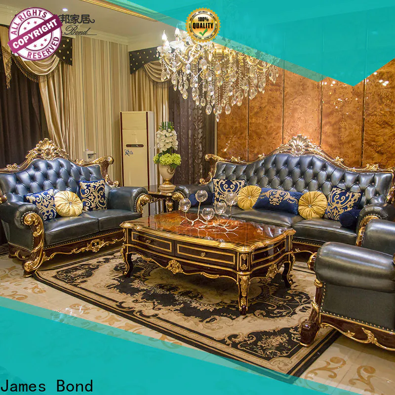 James Bond Wholesale traditional sofa sets factory for home