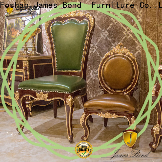 James Bond wood royal dining chairs supply for home
