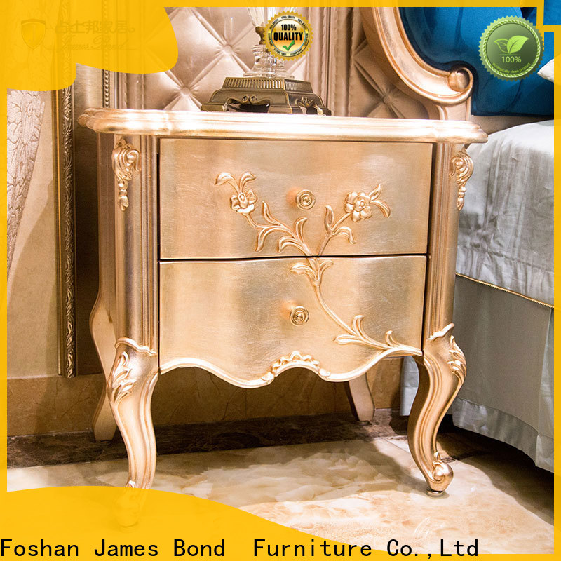 James Bond solid short bedside table factory for apartment