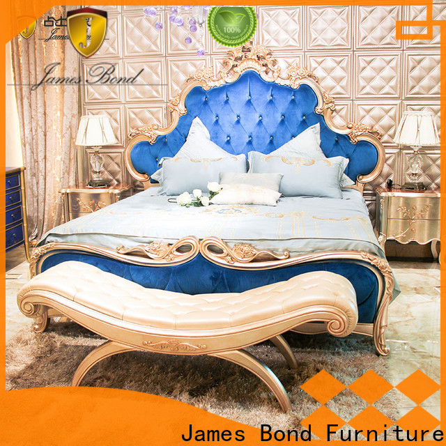 James Bond furture royal king bed company for home