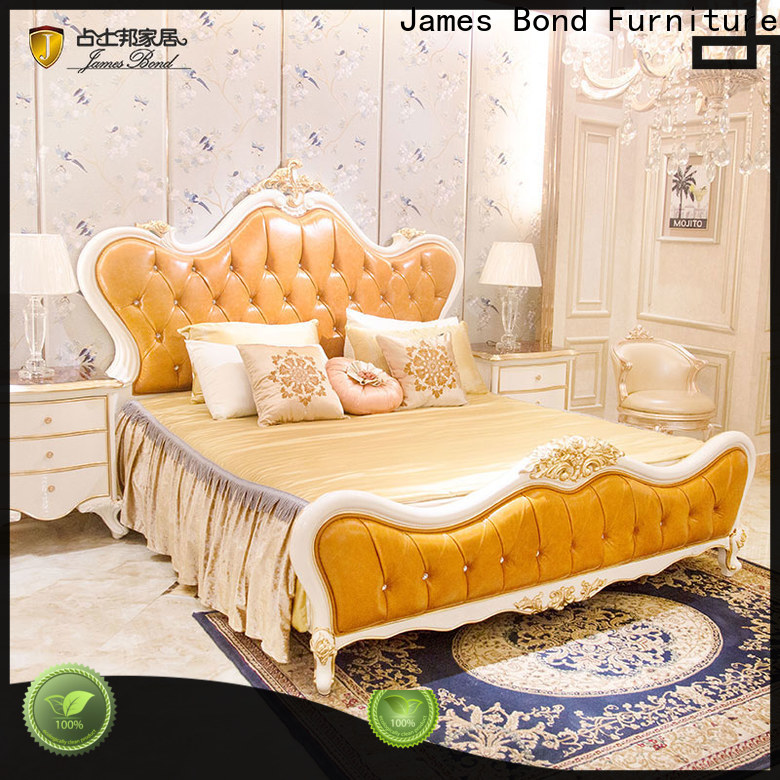 James Bond jp660 european double bed frame suppliers for apartment