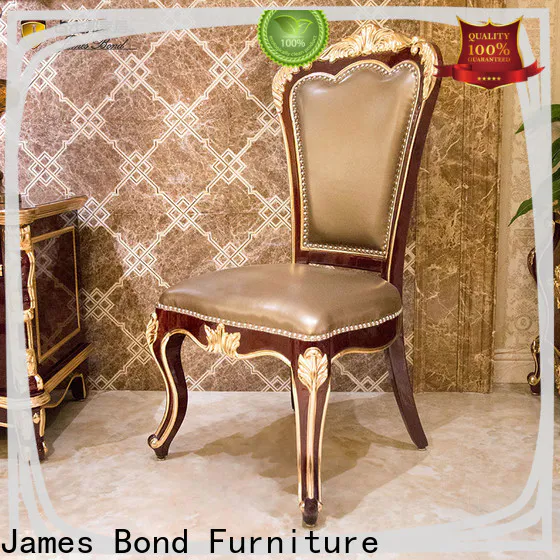 James Bond 14k luxury dining chairs sale supply for villa
