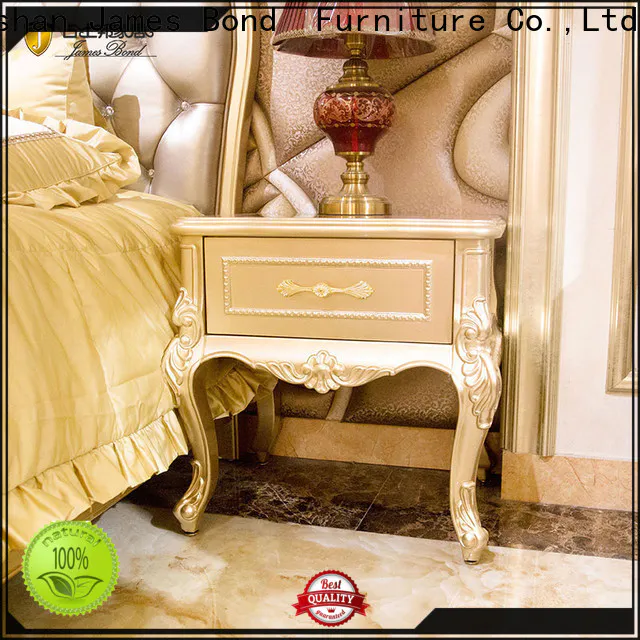 James Bond jp615（golden） yellow bedside tables for business for apartment